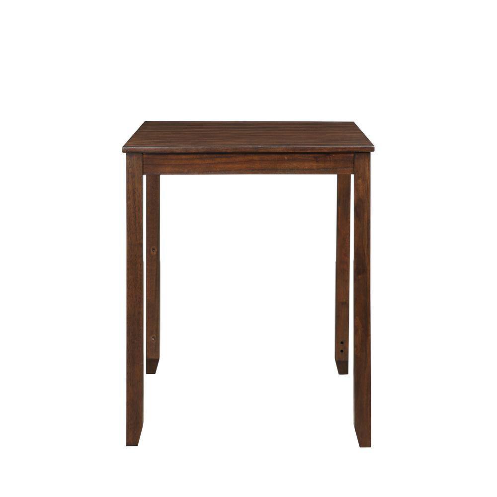 Alt View 8. New Classic Furniture - Furniture Gia Solid Wood Counter Table 2 Chairs in Cherry Brown - Cherry.