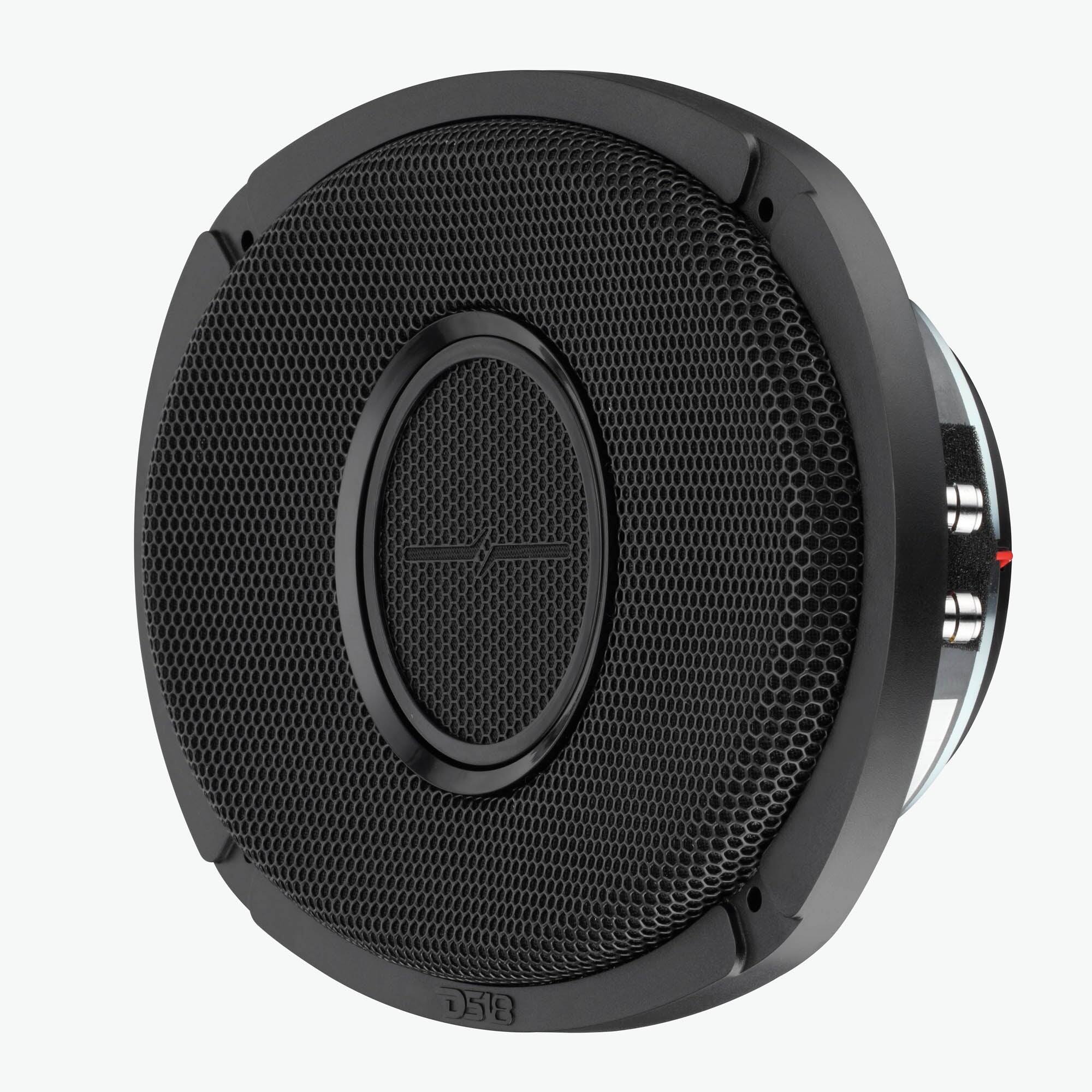 Left. DS18 Audio - PRO 6x9" 2-way Coaxial Speaker with Built-in Driver, 175W RMS 2-Ohm.