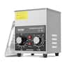 VEVOR - 2L Ultrasonic Cleaner with Heater Timer & Basket, Professional Digital Sonic Cavitation Machine, 60W Cleaning Machine - Silver