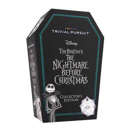 Disney - Nightmare Before Christmas Trivial Pursuit Board Game | Travel Edition - Black