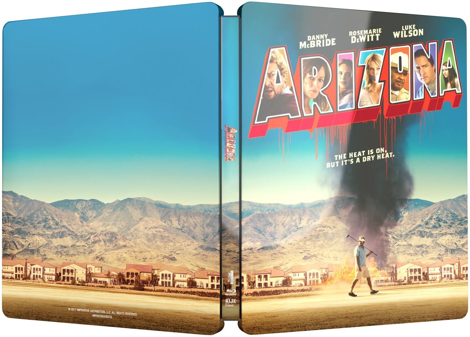 Alt View 1. Arizona (Steelbook)   - 4K Blu-Ray.