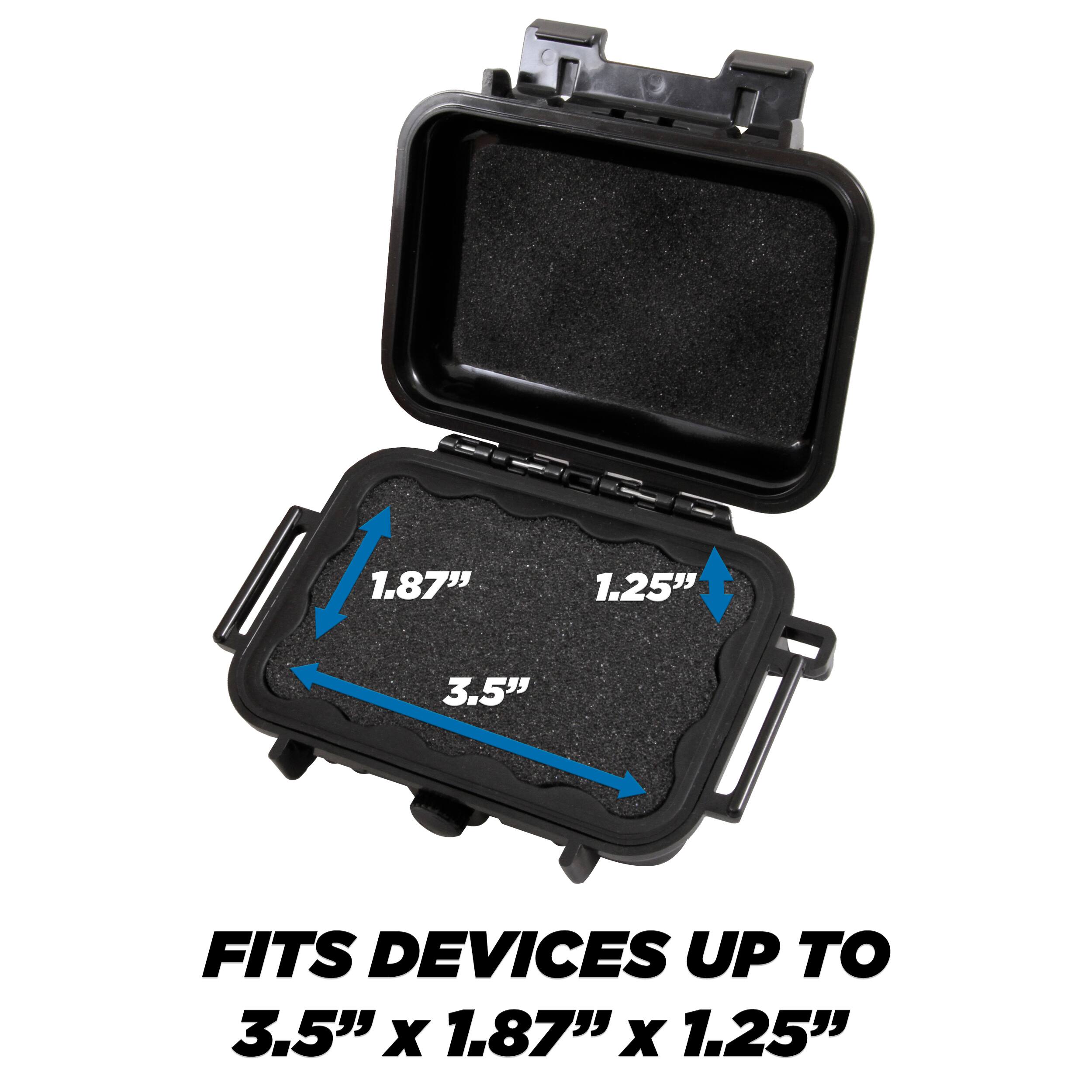 FITS DEVICES UP TO 3.5" x 1.87" x 1.25"