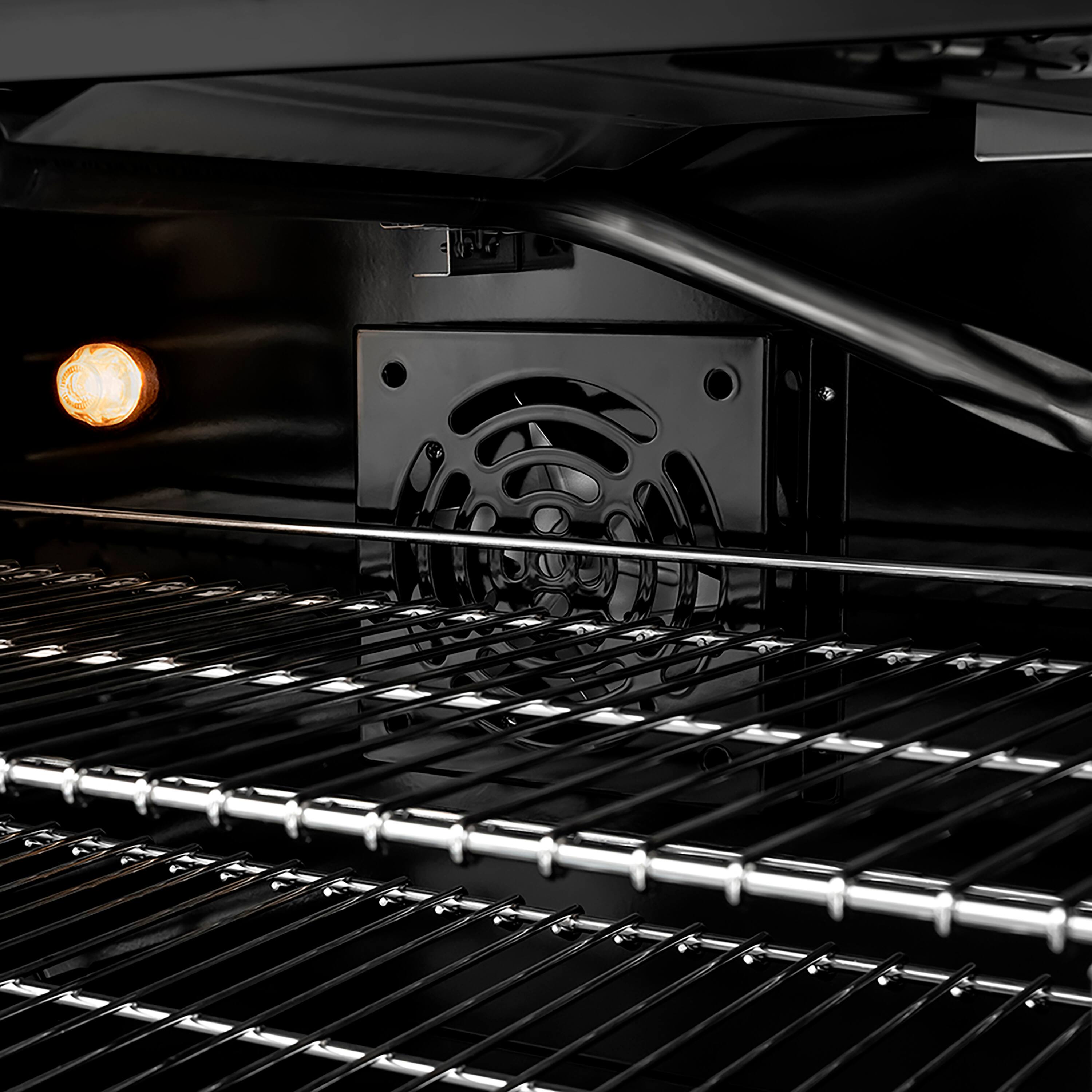 Alt View 12. ZLINE - ZLINE Autograph 36 in. Black Stainless Paramount Gas Range with 6 DuoPro Burners w/ Bronze Accents (PSGRBZ-36-CB) - Black Stainless Steel.