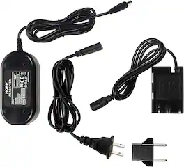 HQRP - AC Adapter for Canon ACK-E6 EOS 70D, EOS 7D, EOS 60D, EOS 6D, EOS 5D Mark II, EOS 5DS, EOS 5DS-R Camera