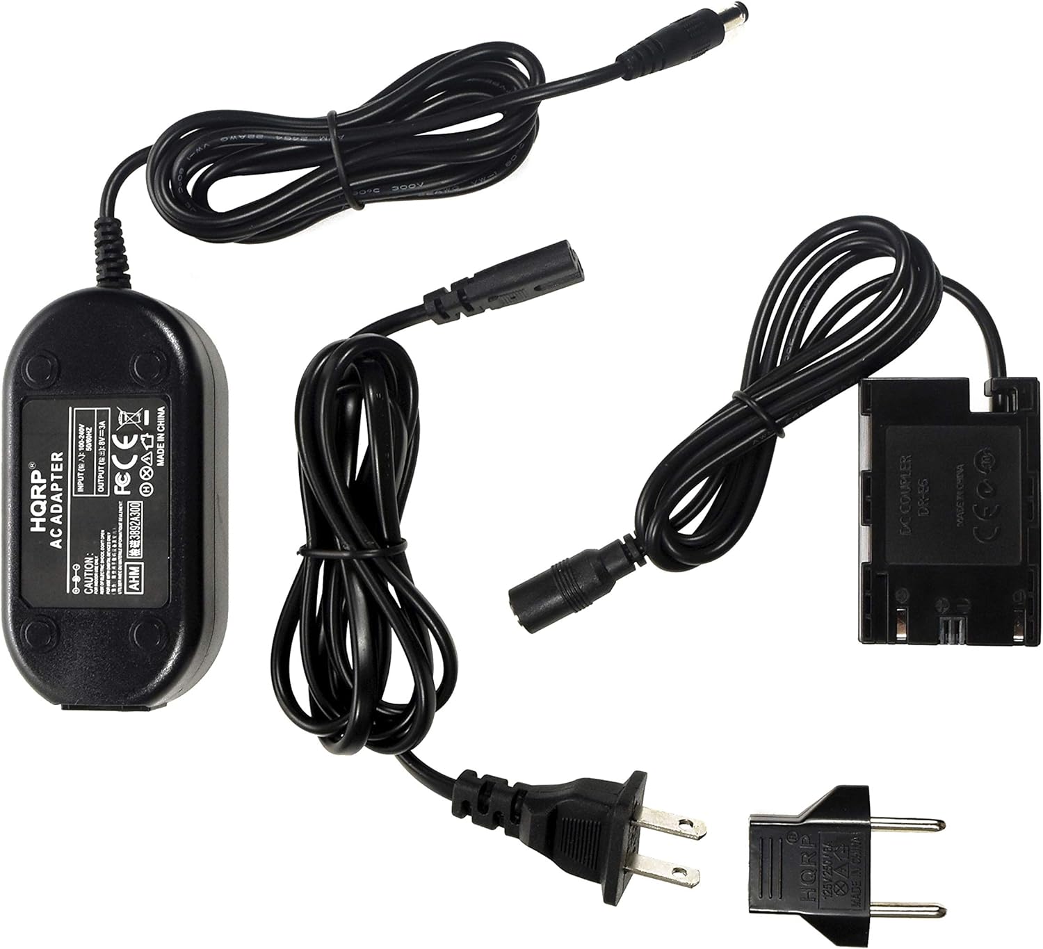 Amino I ZHOSs + A2 NTUM FECER MADE IN 2 ADAPTER INPUT H HQRP 3392A300 AC CAUTION: I - AHM COUPLER DP-E6 > UO MASE GOUU HORP 12V25000 XA KADE