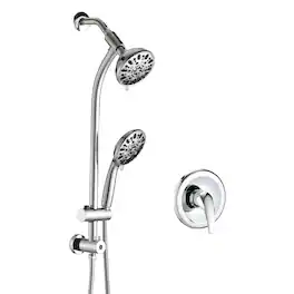 Boyel Living - Dual Shower System with Handheld 7-Spray - Chrome