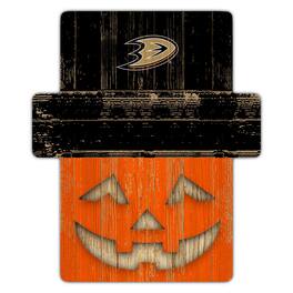 Fan Creations - Anaheim Ducks 12" x 12" Jack-O-Lantern Display - Orange
