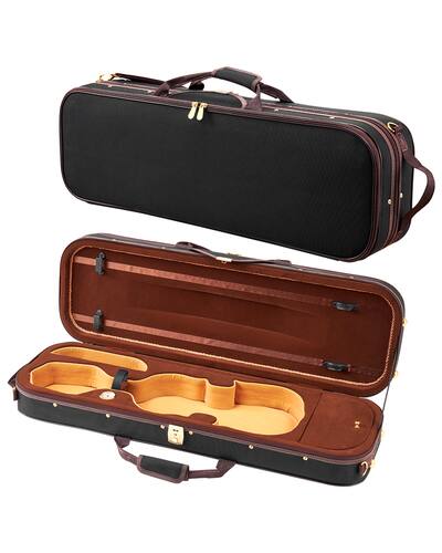 VEVOR 4/4 Full Size Violin Case, Built in Hygrometer, Lightweight VEVOR 4/4 Full Size Violin Case, Built in Hygrometer, Lightweight