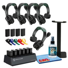 HollyView - Hollyland Solidcom SE PRO 5-User Wireless Intercom Headset Bundle