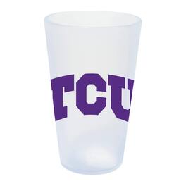 WinCraft - TCU Horned Frogs 16oz. Icicle Silicone Pint Glass - Multicolor