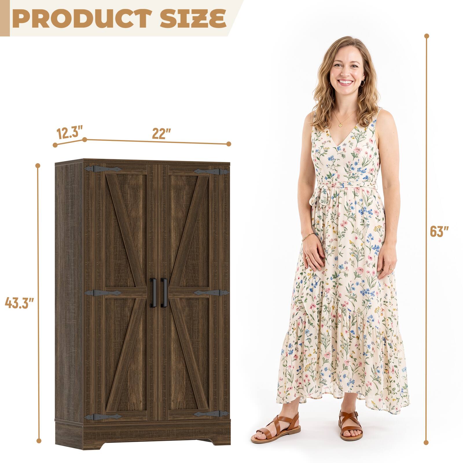 PRODUCT SIZE

12.3" 22" 63" 43.3"