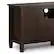 Alt View 3. Simpli Home - Warm Shaker SOLID WOOD 72 inch TV Media Stand in Russet Brown For TVs up to 80 inches - Russet Brown.