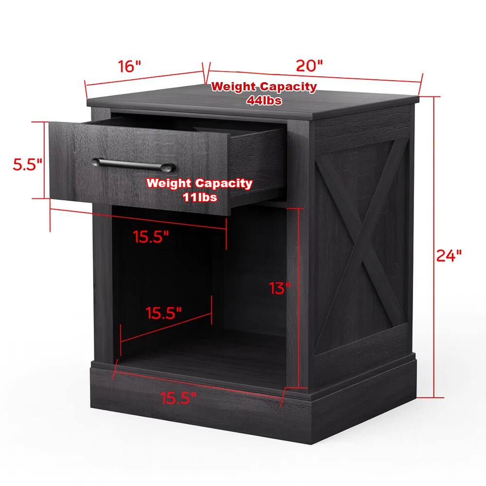 - 16" x 20" Weight Capacity: 44lbs
- 5.5" Weight Capacity: 11lbs
- 15.5" x 15.5" x 15.5"
- 24" x 13"