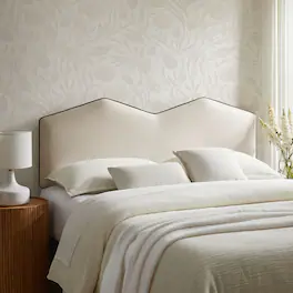 Cosette Performance Velvet Headboard by Modway - Alabaster