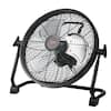 Front. VEVOR - Cordless Fan 12 in, Portable Quiet Personal Fan, 360 Degree Manual Pivoting Head, Stepless Speed Regulation Fan - Black.
