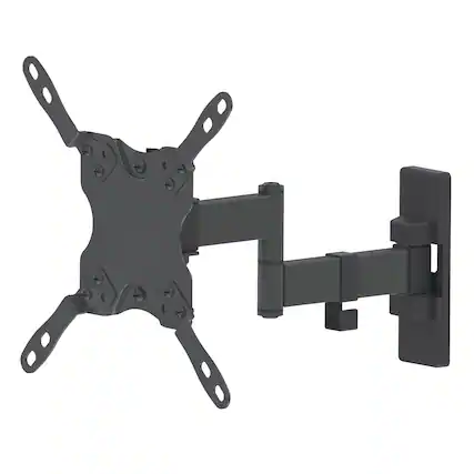 Front. Manhattan - Articulating TV Wall Mount for 13" to 43" TVs, 200 x 200 Max VESA, Holds up to 44 Lbs - Black.
