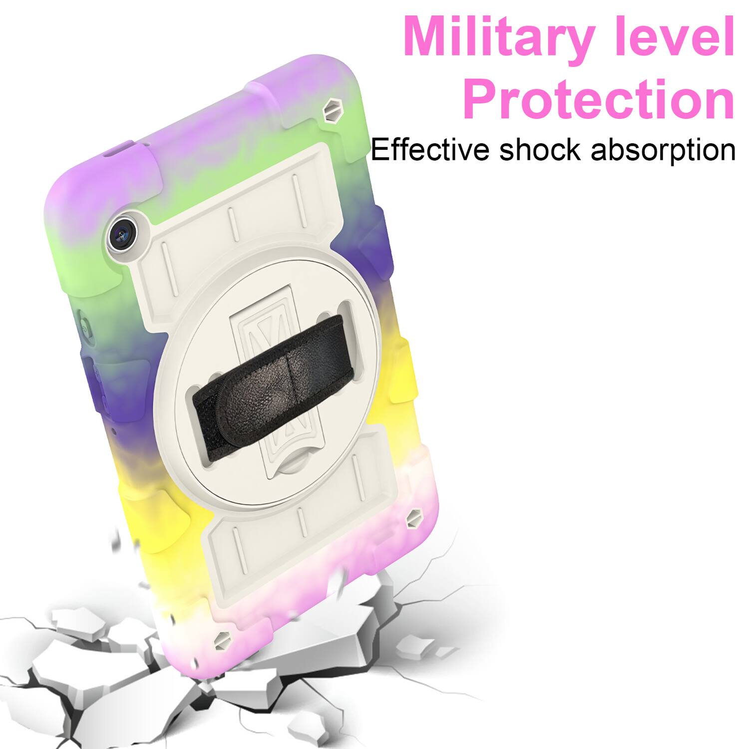 Military level Protection  
Effective shock absorption