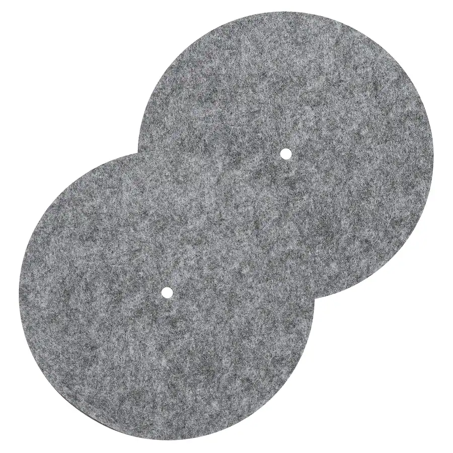 Audio Padding Unique Bargains 2pcs Record Player Mat, 7 Inch Turntable Mat 3mm Felt ...
