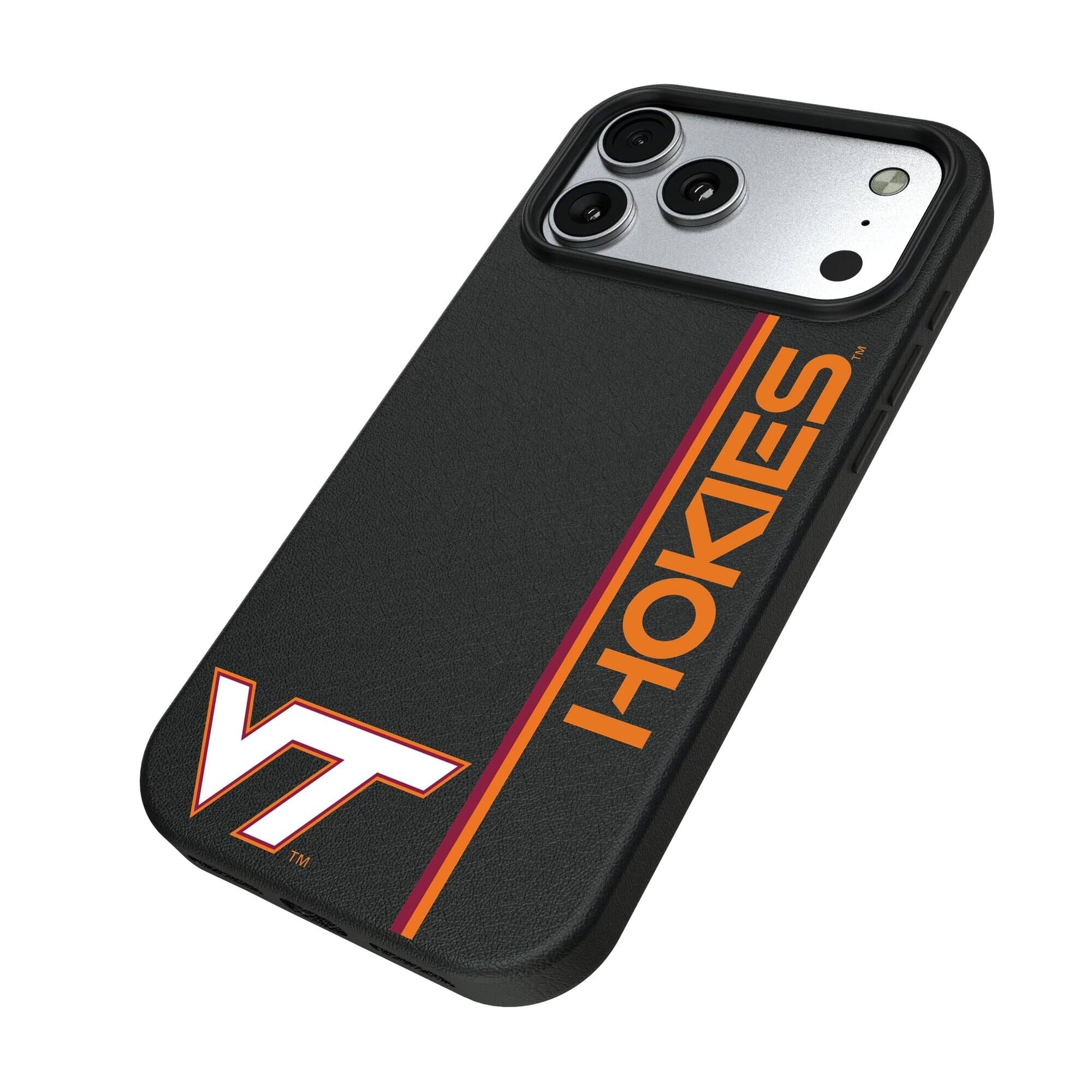 Alt View 1. Keyscaper - Virginia Tech Hokies iPhone Magnetic Bump Case - 15 - Black.