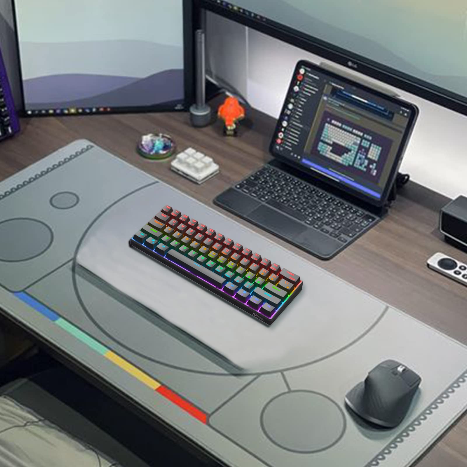 Alt View 5. METALTON - Rk61 60 Qmk via Ultra - Black.