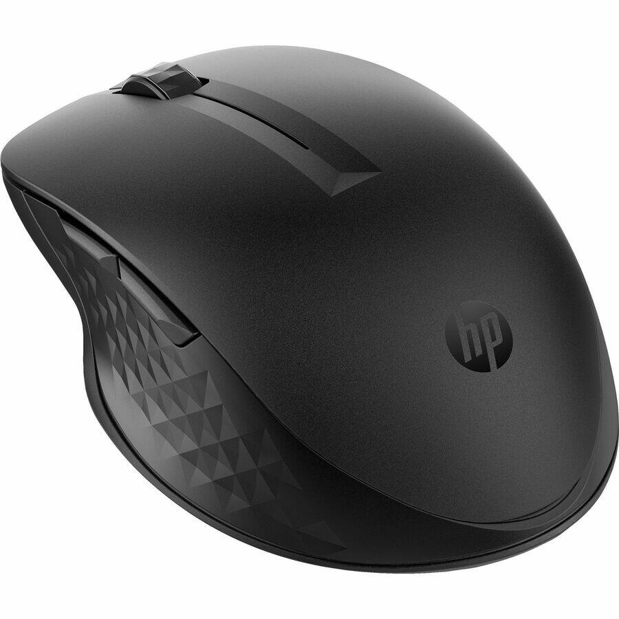 Alt View 3. HP - HP 435 Multi-Device Wireless Mouse (3B4Q5UT) - Wireless - 32.81 ft - Bluetooth/Radio Frequency - 2.40 GHz - USB Type A - Black.