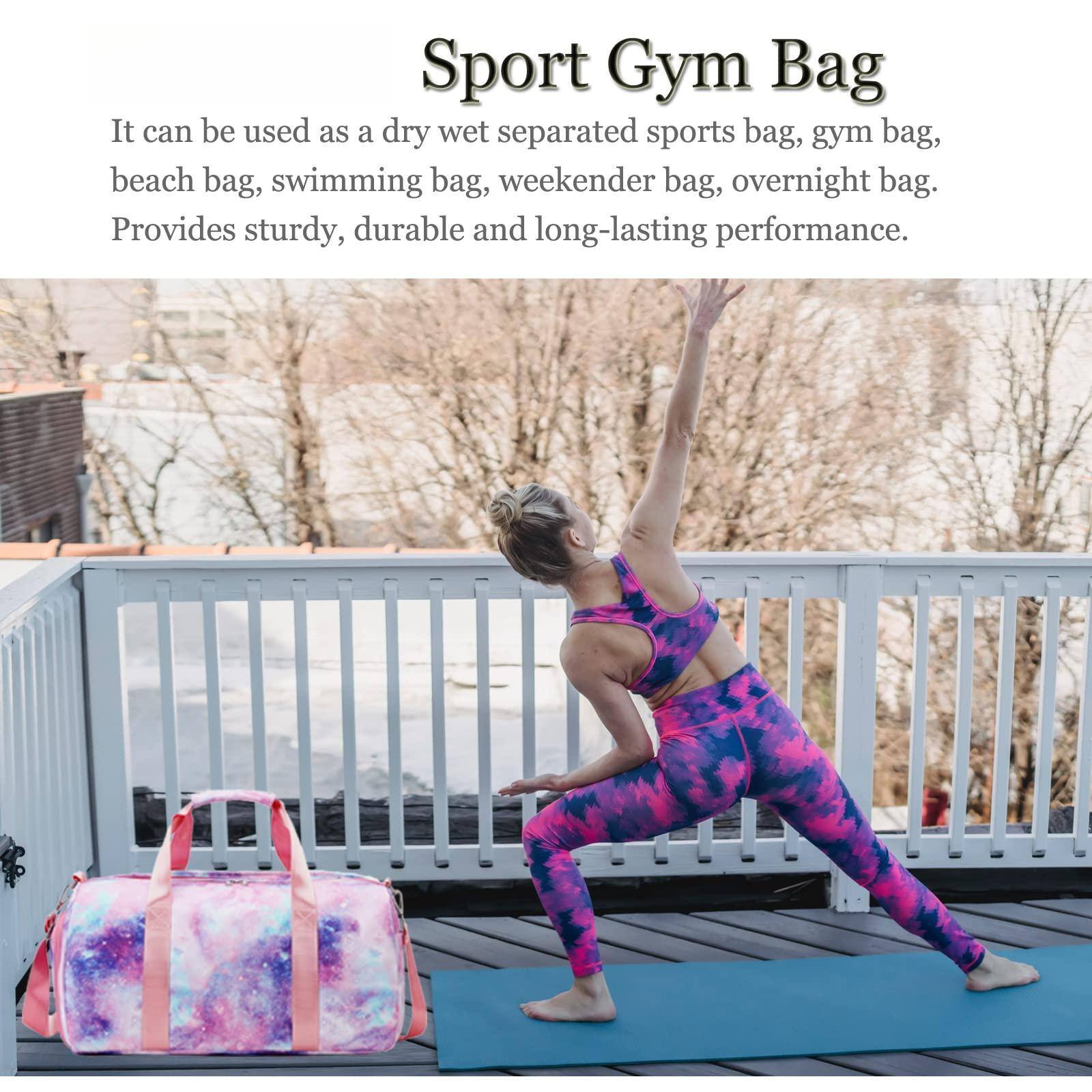 Sport Gym Bag

It can be used as a dry wet separated sports bag, gym bag, beach bag, swimming bag, weekender bag, overnight bag. Provides sturdy, durable and long-lasting performance.