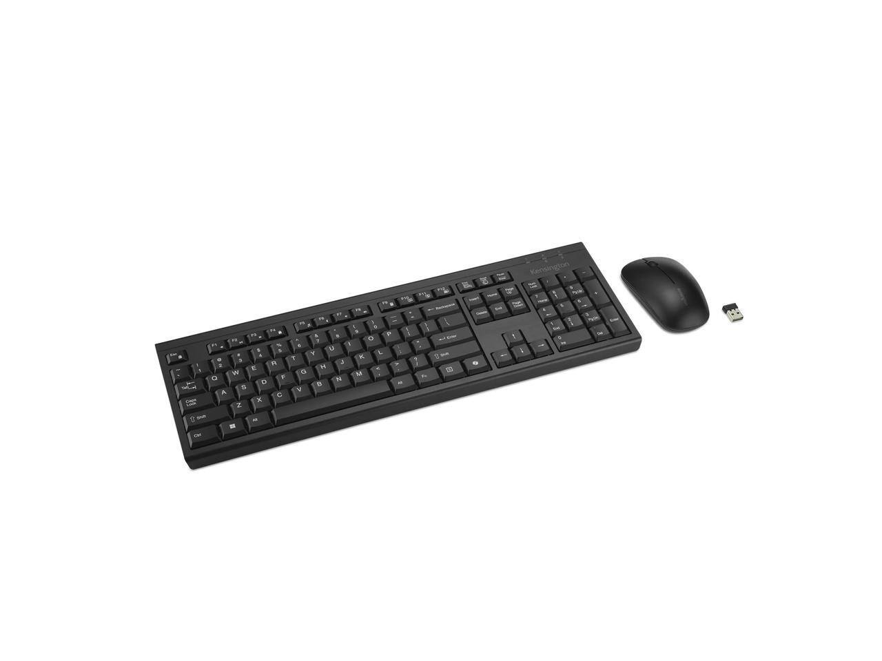 Alt View 6. Kensington - Kensington KM270 EQ wireless Bluetooth Keyboard & Mouse Set K75560NA - Black.