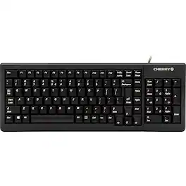 CHERRY - ML 5200 Wired Keyboard - Compact,,Compatible with PC - Mac - Unix - Black