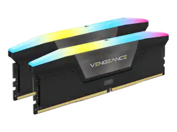 CORSAIR Vengeance RGB 16GB (2 x 8GB) 288 Pin PC RAM DDR5 5200 (PC5 CORSAIR Vengeance RGB 16GB (2 x 8GB) 288 Pin PC RAM DDR5 5200 (PC5
