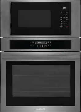 Frigidaire - 30" Microwave Combination Oven - Black Stainless Steel