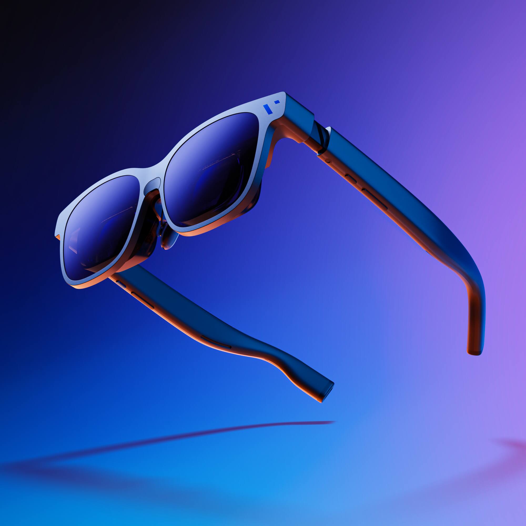 Alt View 25. VITURE - Beast XR/AR Glasses: Biggest & Brightest, 58° 1200p Built-in 3DoF, 9-Level Dimming, HARMAN Audio, Regular - Black.