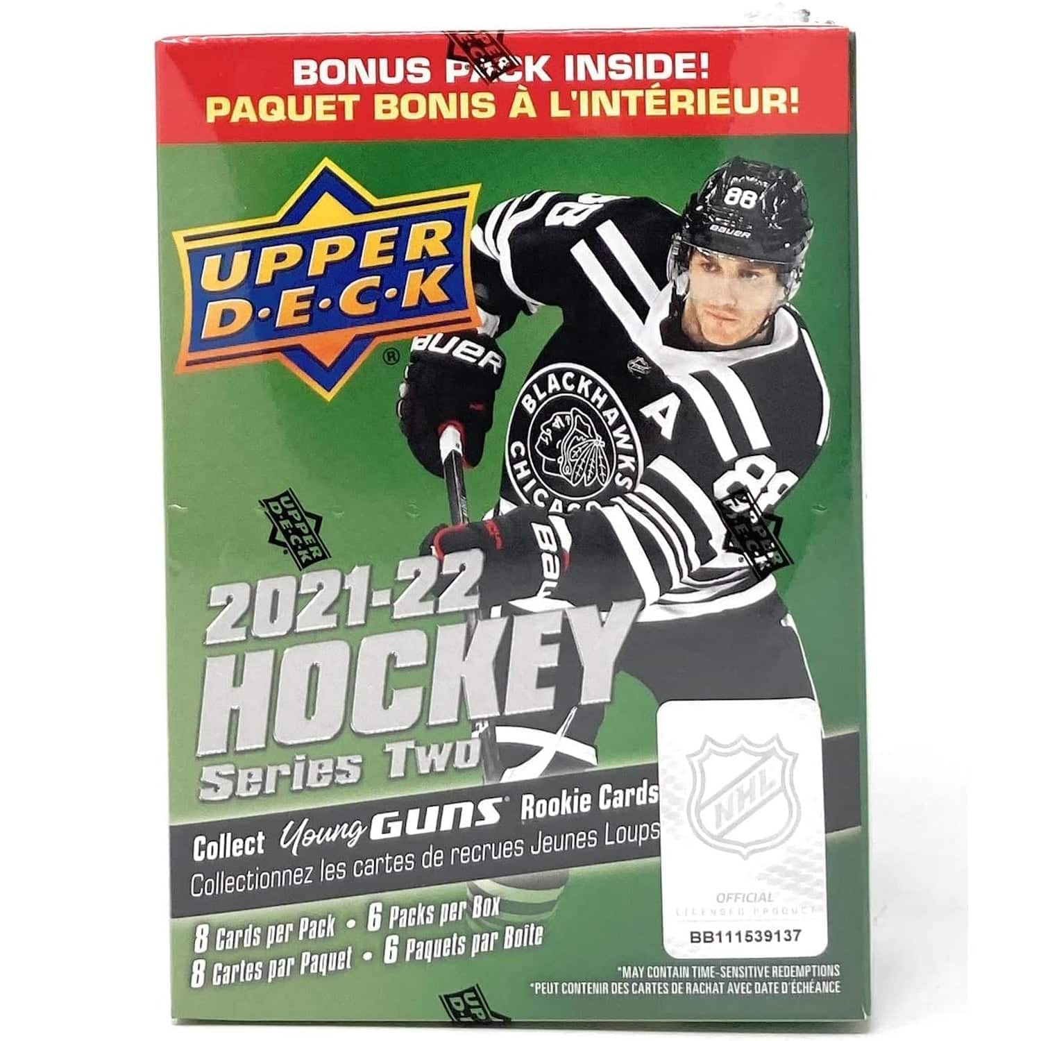 2021-22 Upper Deck Series 2 Hockey - Blaster Box (48 Cards) price history on PriceWatchPro