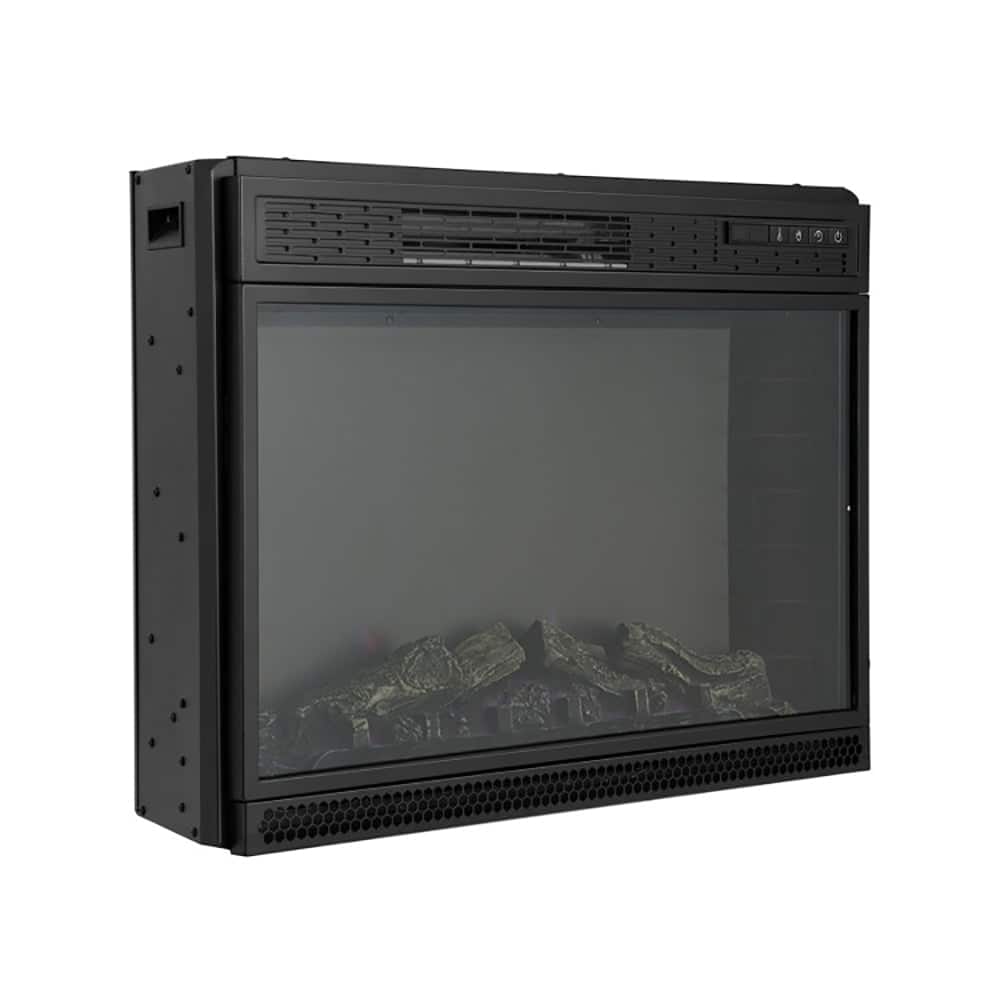 Resenkos - Fireplace Heater,Electric Fireplace, 28 Inch Electric Freestanding and Recessed Fireplace with Remote