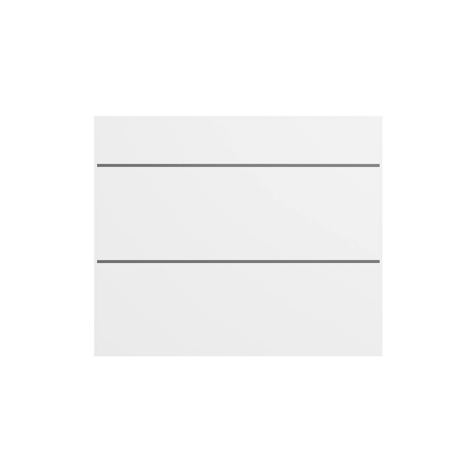 Front. Famapy - Famapy Modern Commercial Reception Desk: Sleek Design & Functional Storage for Cafes Offices - White.