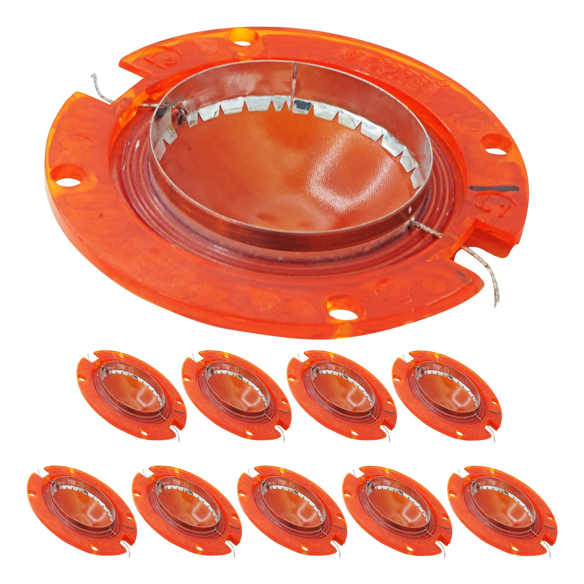 5 CORE - 5Core 10x 2" Replacement Phenolic Tweeter Diaphragm Voice Coil High Pitch Horn