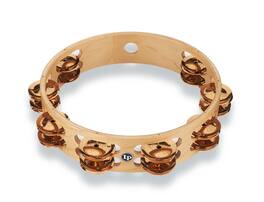 Latin Percussion - Pro 10 Tambourine, Double Row Bronze