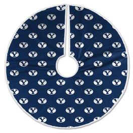 Pegasus - BYU Cougars Microplush Christmas Tree Skirt - Multicolor