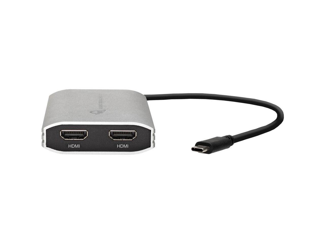 OWC USB Type C to Dual HDMI 4K Display Adapter with DisplayLink