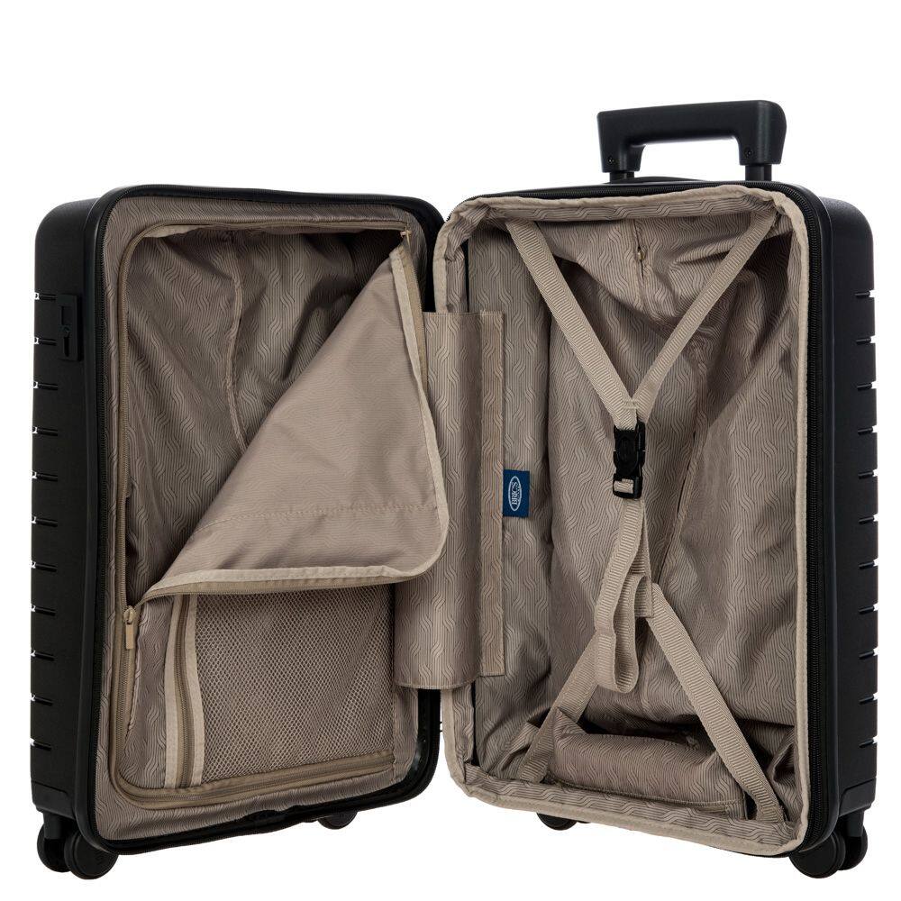 Alt View 3. Bric's - Bric's B|Y Ulisse 21" Expandable Spinner w/Pocket, Black - Black.