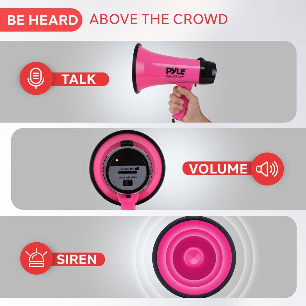 BE HEARD ABOVE THE CROWD

TALK

VOLUME

SIREN