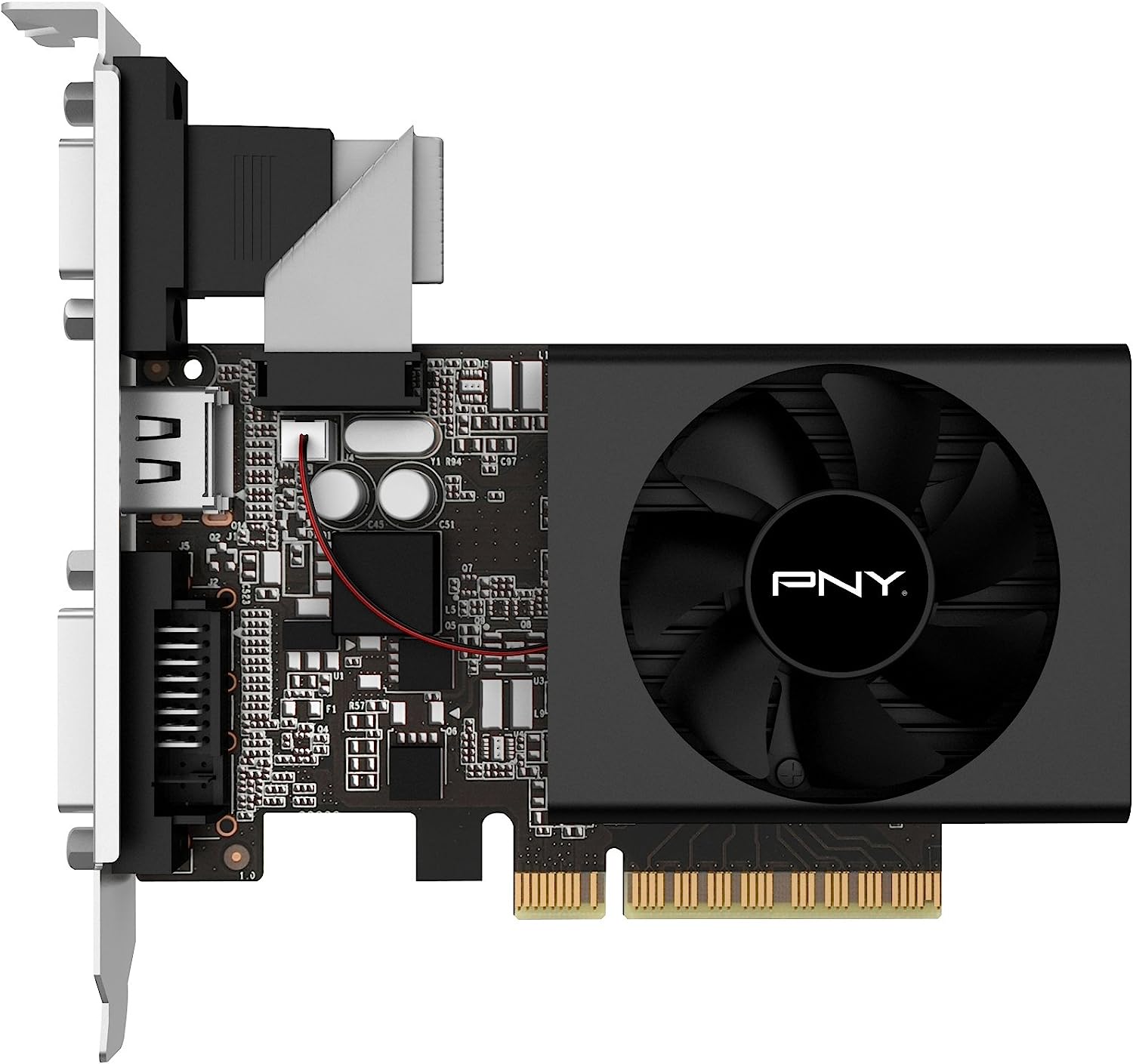 PNY - GEFORCE GT 730 2GB GDDR3 GMG731WE2F2CA1KTP VIDEO GRAPHICS CARD GPU