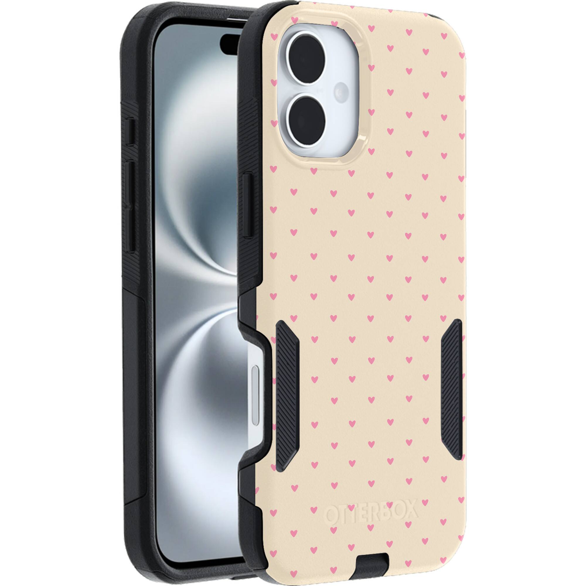 Sandstone Pink Hearts