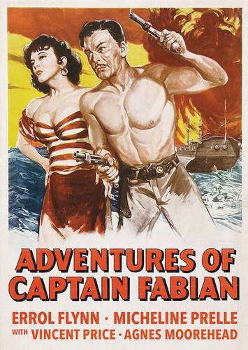 Front. Adventures of Captain Fabian   - DVD.