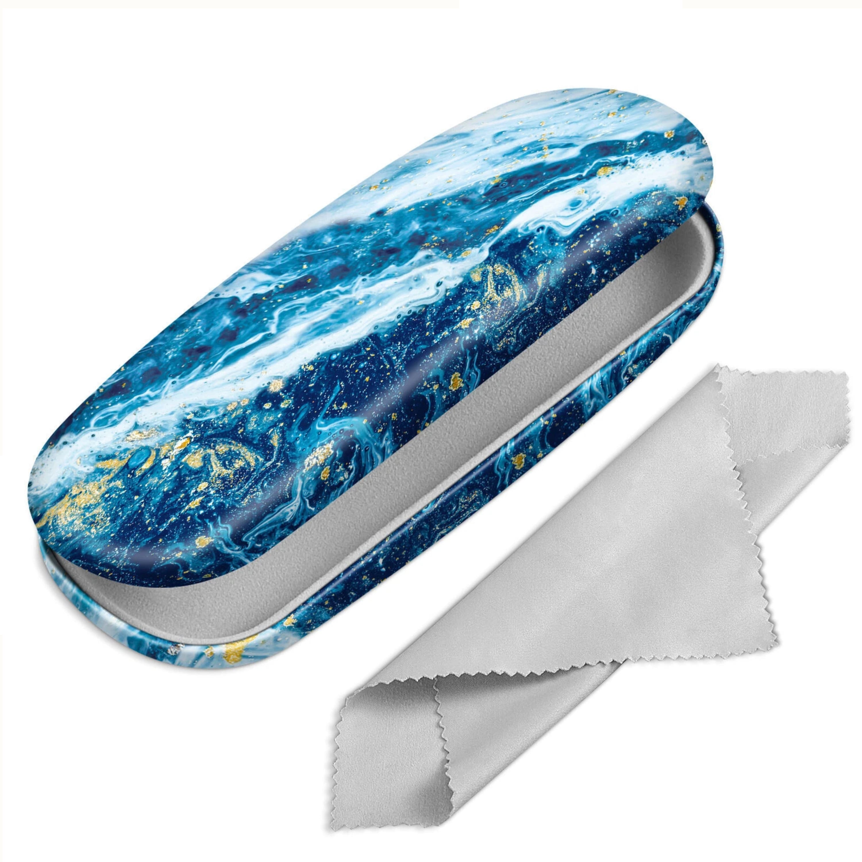 Kitcheniva - Portable Hard Shell Eyeglasses Case Protective Glasses Holder Box - Sandy Wave price history on PriceWatchPro