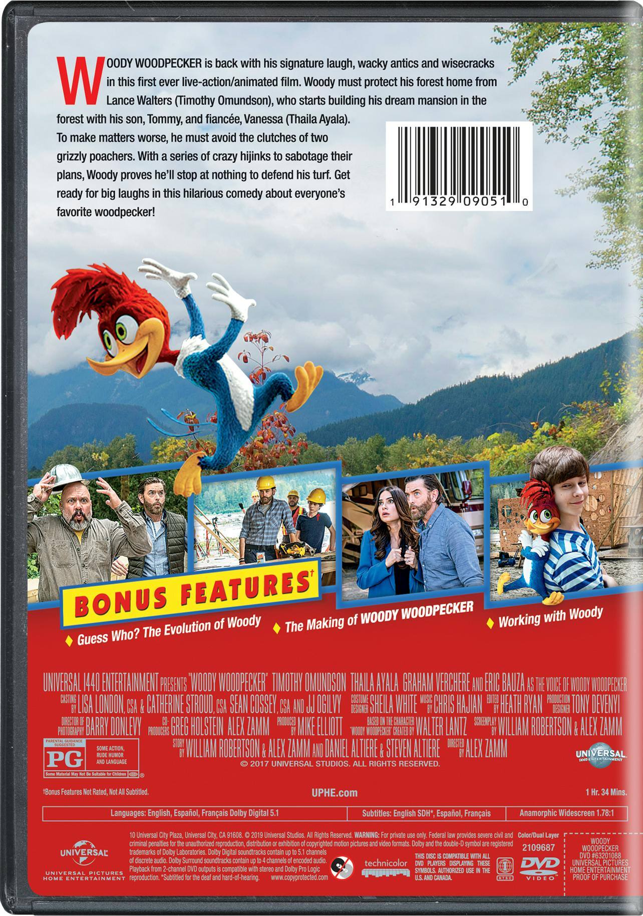 Angle. Woody Woodpecker (DVD New Box Art) [DVD].