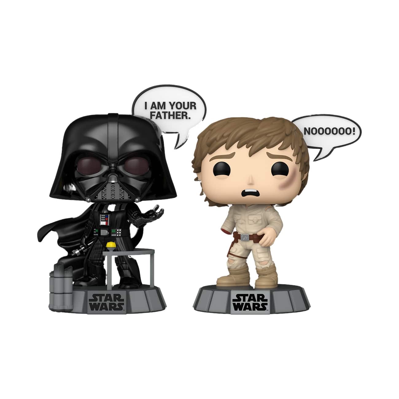Funko Pop! Star Wars: Vader & Luke pack I am Your Father