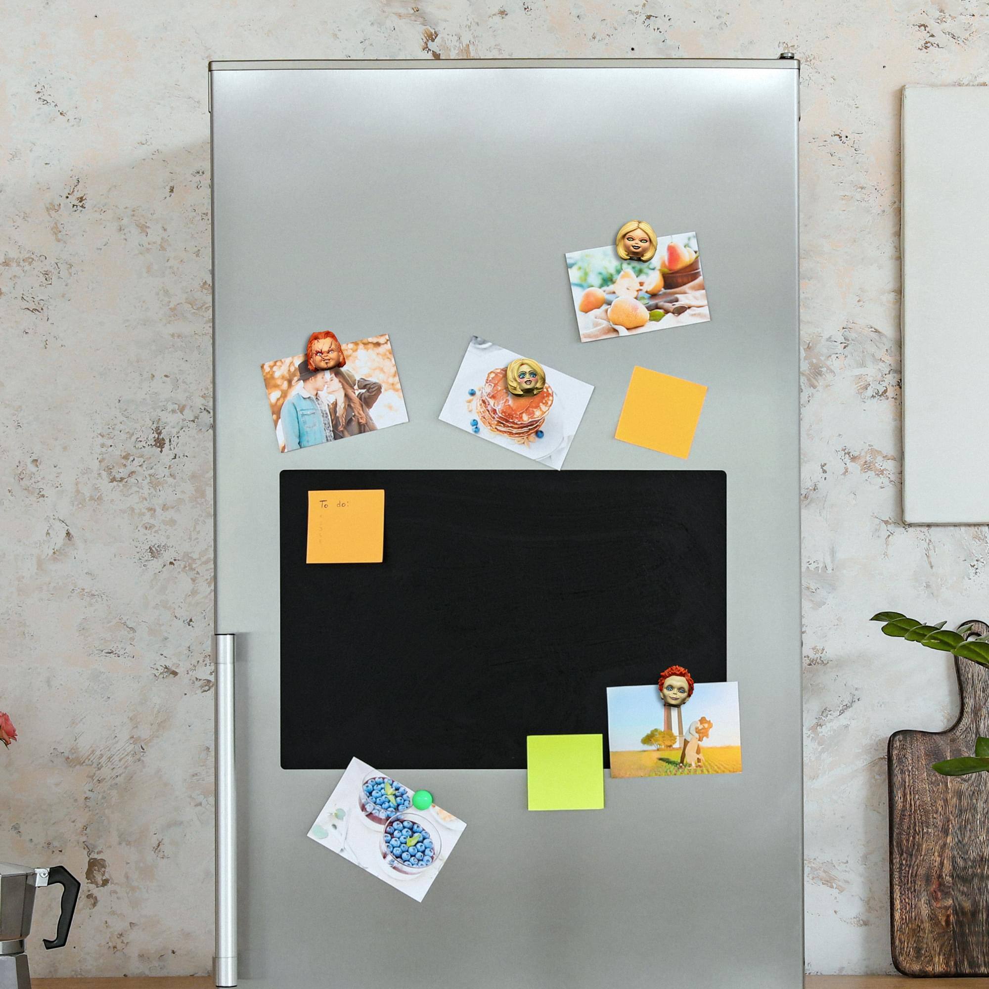 Alt View 10. Trick or Treat Studios - Child's Play Seed of Chucky Magnet 4 Pack - Red.