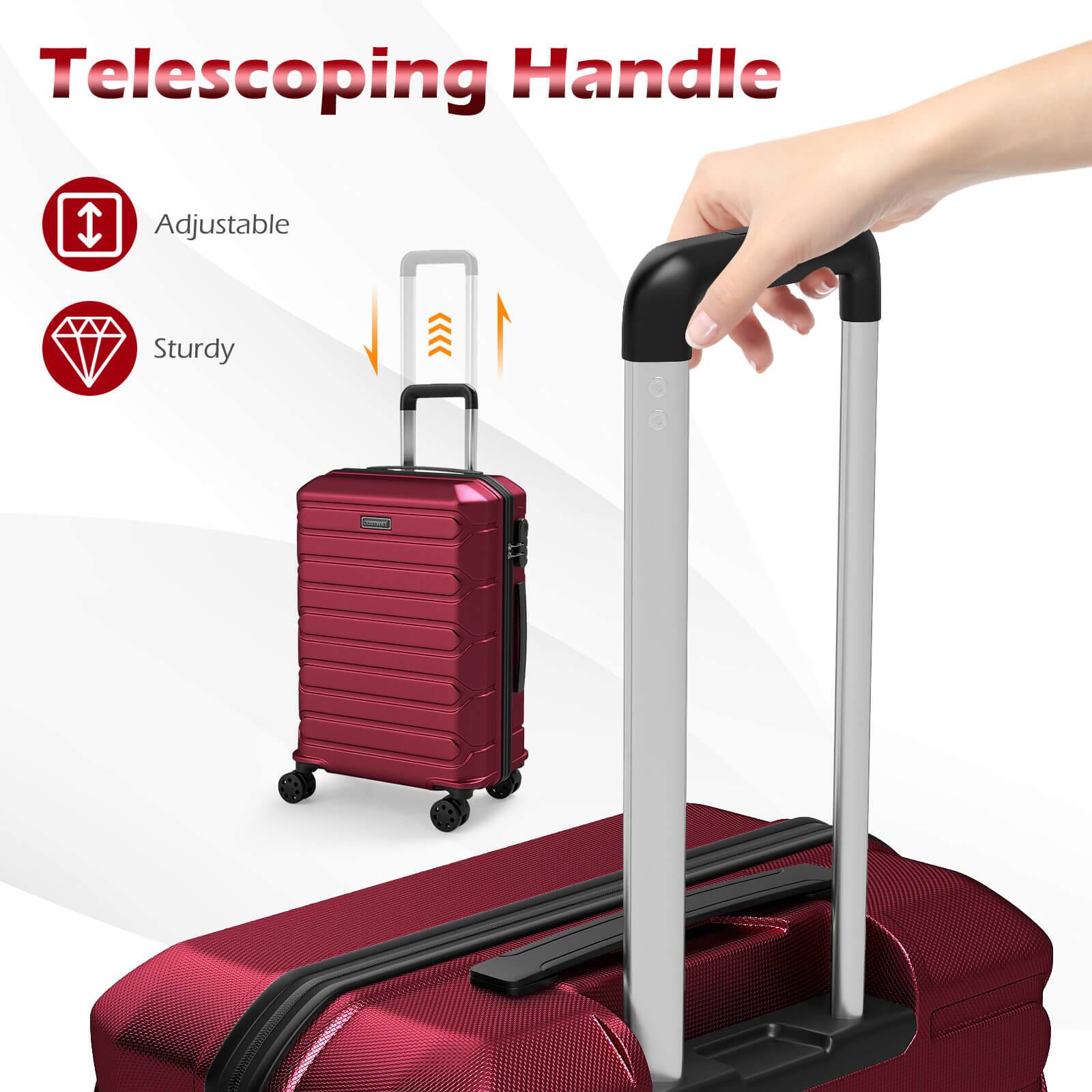 Telescoping Handle

- Adjustable
- Sturdy