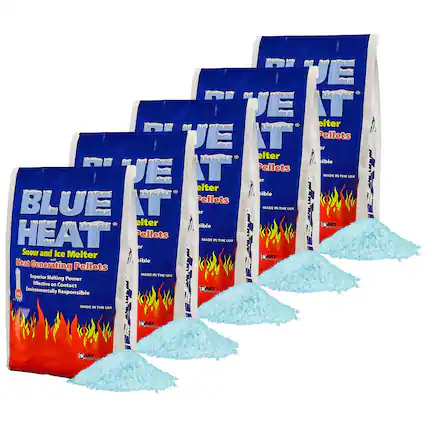 BLUE HEAT
Snow and Ice Melter
Heat Generating Pellets
Superior Melting Power
Effective on Contact
Environmentally Responsible
MADE IN THE USA
MADE IN THE USA