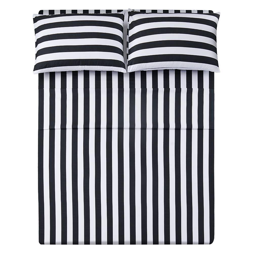 Stripe Black&white-Queen